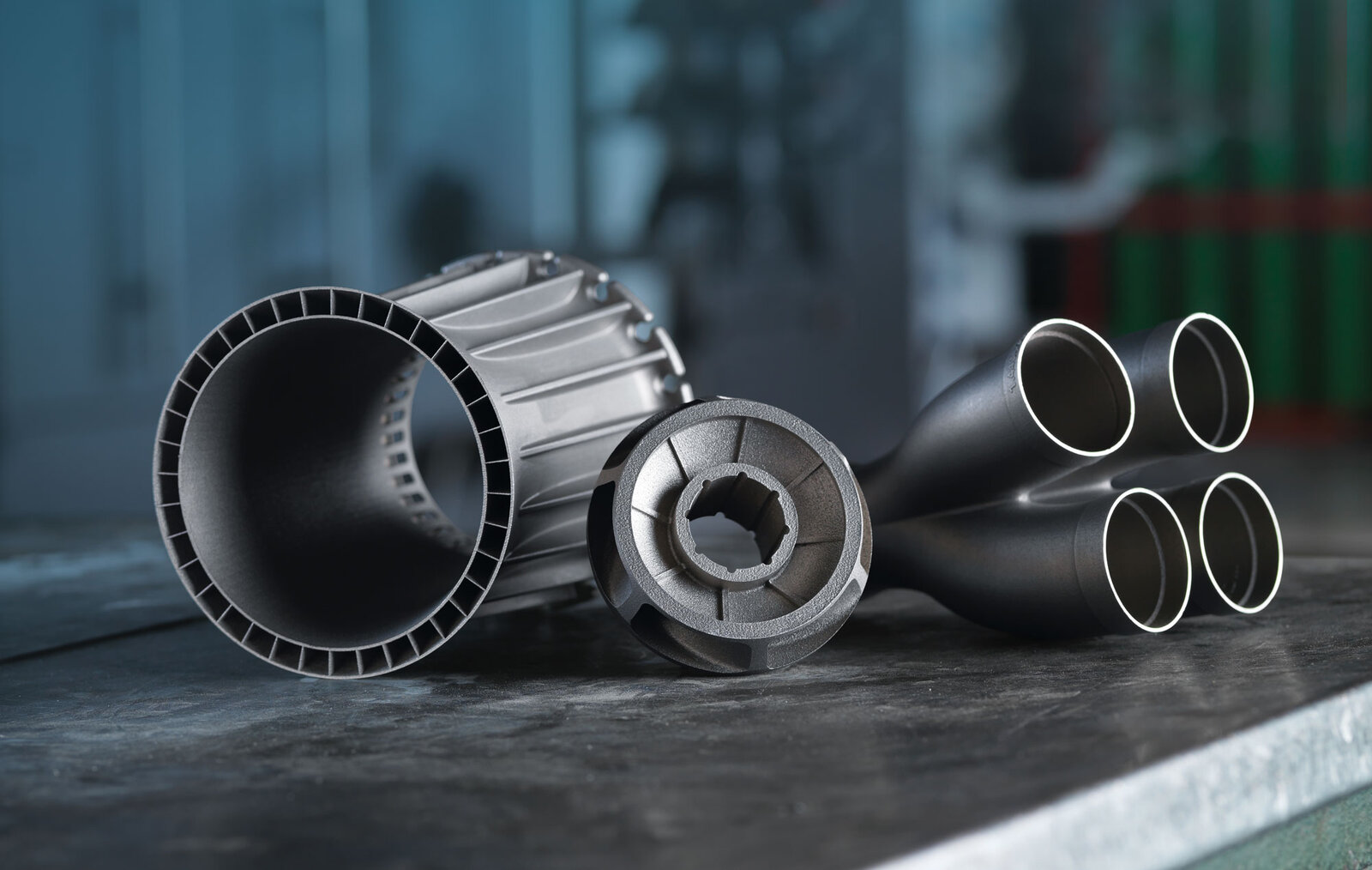 Metal additive-manufactured parts with intricate lattice geometry